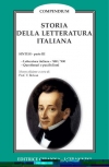 prodotto successivo - Storia della Letteratura Italiana III